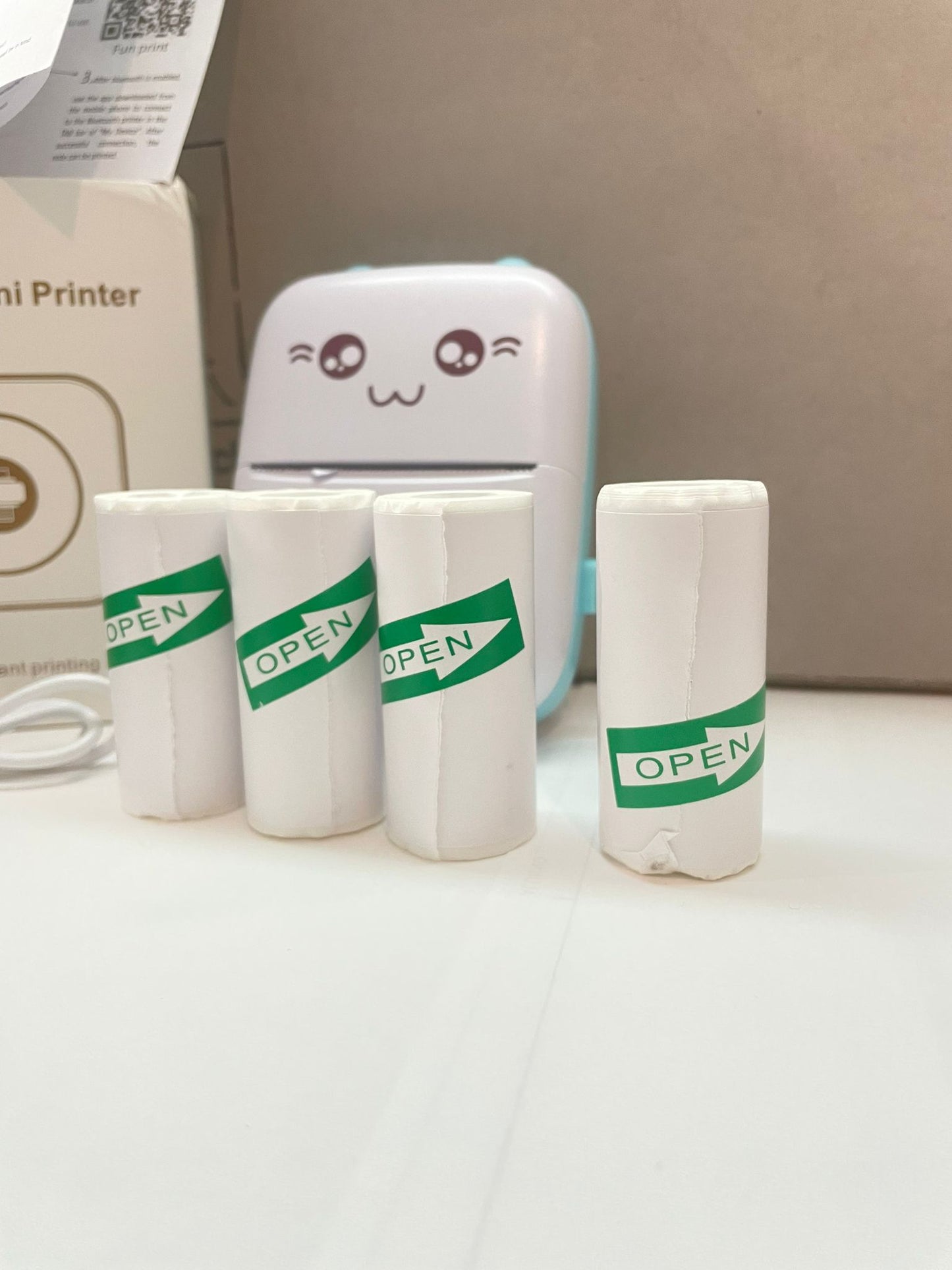 Mini Printer Portatile, Bluetooth, tascabile , utile per studenti e adulti.