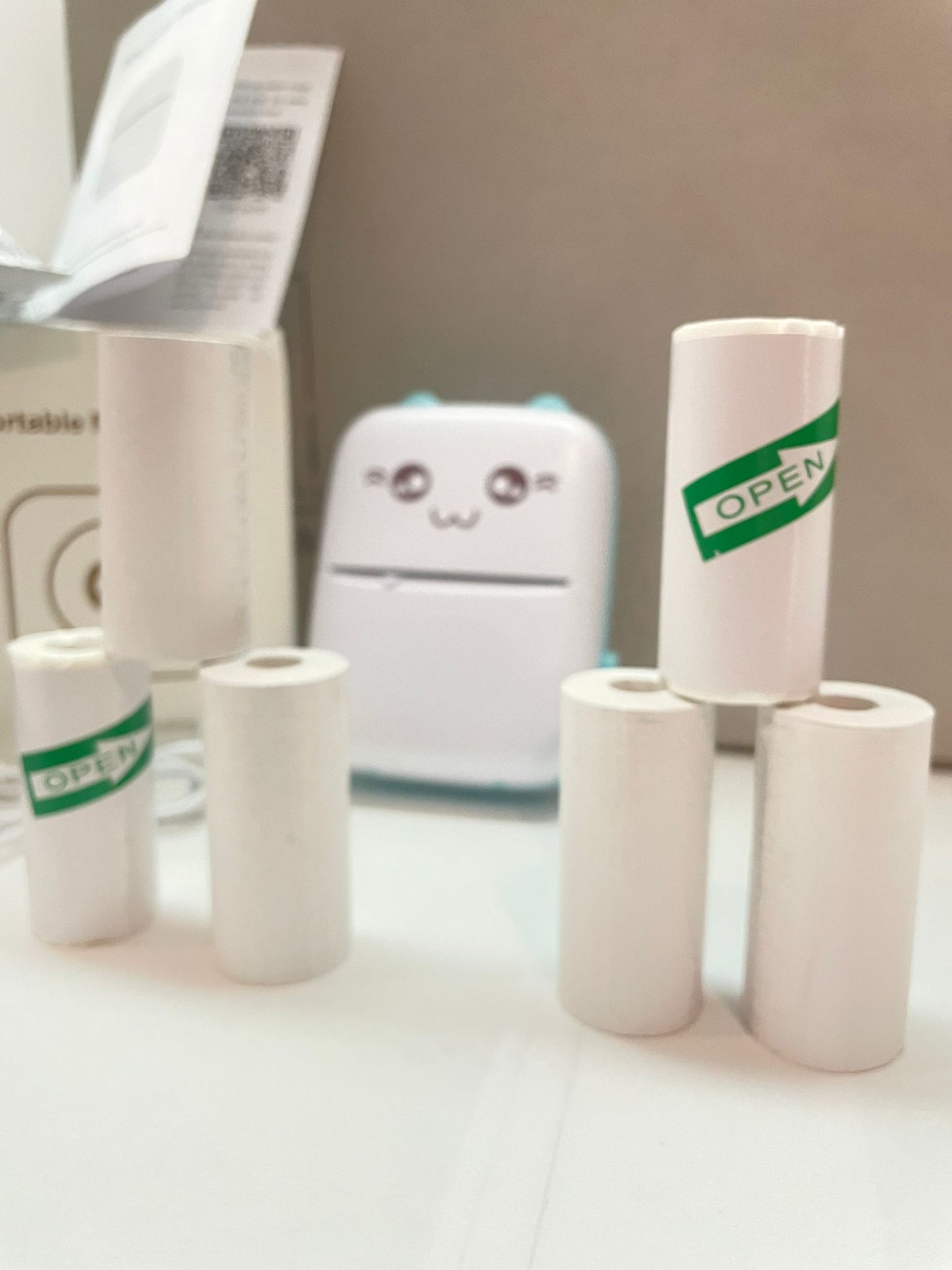 Mini Printer Portatile, Bluetooth, tascabile , utile per studenti e adulti.
